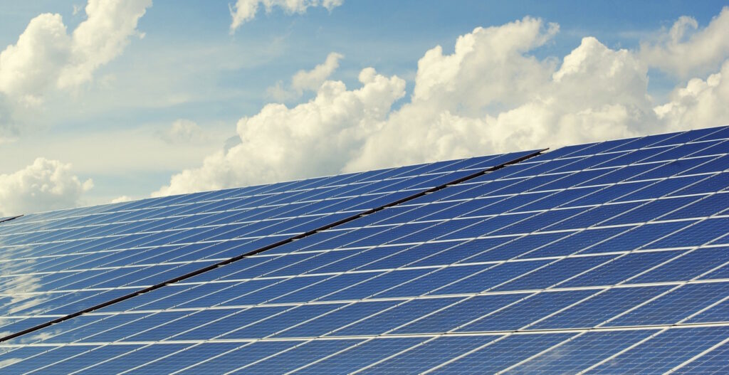 das Foto zeigt Solarpanele